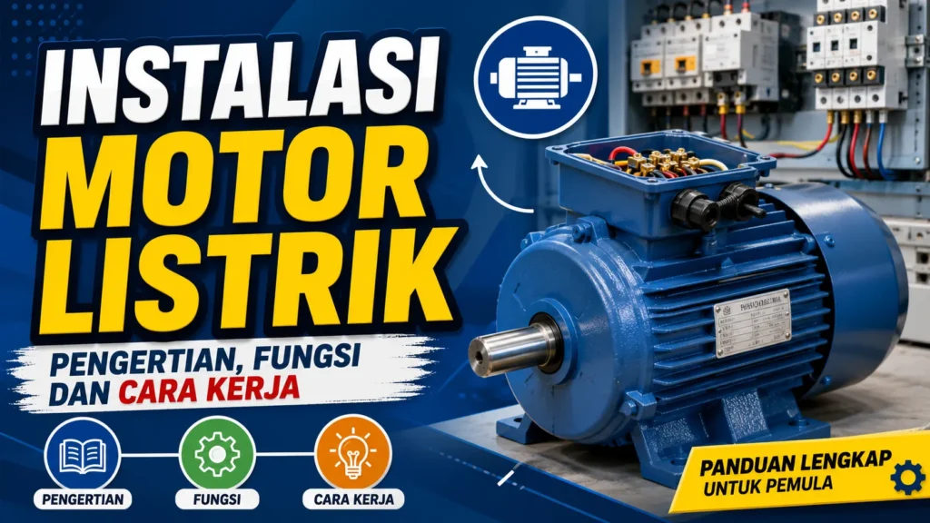 Instalasi Motor Listrik Pengertian, Fungsi dan Cara Kerja