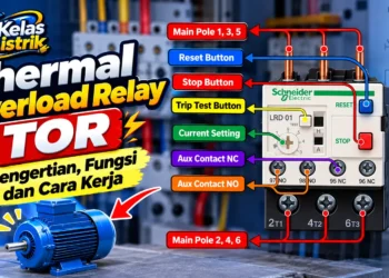 Thermal Overload Relay TOR Pengertian, Fungsi dan Cara Kerja